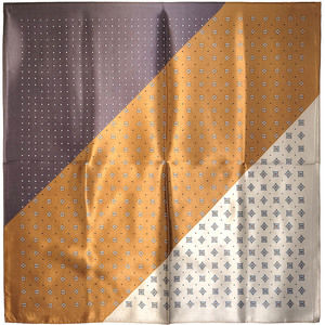 NWT Genuine 100% Mulberry Silk Satin Scarf 25"x25" Medium Square Shawl Wrap 5715